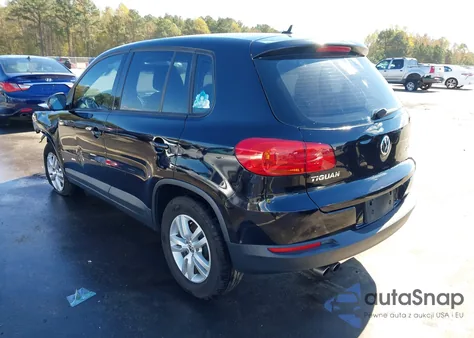 2014 Volkswagen Tiguan S из США, поврежденный, VIN WVGAV3AX3EW525833
